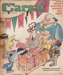 Çarşaf Mizah Dergisi 21 Nisan 1976 Sayı19 NDR16058 - Gökçekoleksiyon