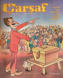 Çarşaf Mizah Dergisi 24 Mart 1976 Sayı15 NDR16060 - Gökçekoleksiyon