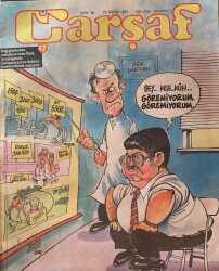 Çarşaf Mizah Dergisi 25 Kasım 1987 Sayı48 NDR16051 - Gökçekoleksiyon