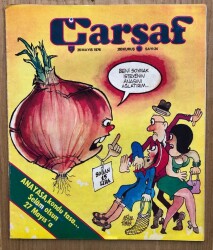 Çarşaf Mizah Dergisi 26 Mayıs 1976 Sayı 24 Nedir Bu Damatların Çilesi, Türk Hariciyesinde Bahar Erdeniz Devri.Arap Ülkeleri Zengin Türkiyeden Borç İstiyor - Gökçekoleksiyon