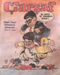 Çarşaf Mizah Dergisi 30 Aralık 1987 Sayı53 NDR16122 - Gökçekoleksiyon