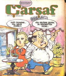 Çarşaf Mizah Dergisi 6 Eylül 1978 Sayı:37 NDR96606 - Gökçekoleksiyon