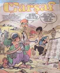 Çarşaf Mizah Dergisi 9 Eylül 1987 Sayı37 NDR16103 - Gökçekoleksiyon