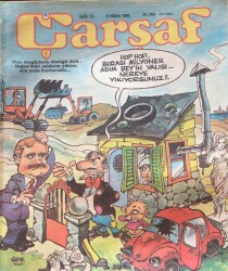 Çarşaf Mizah Dergisi 9 Nisan 1986 Sayı15 NDR16071 - Gökçekoleksiyon
