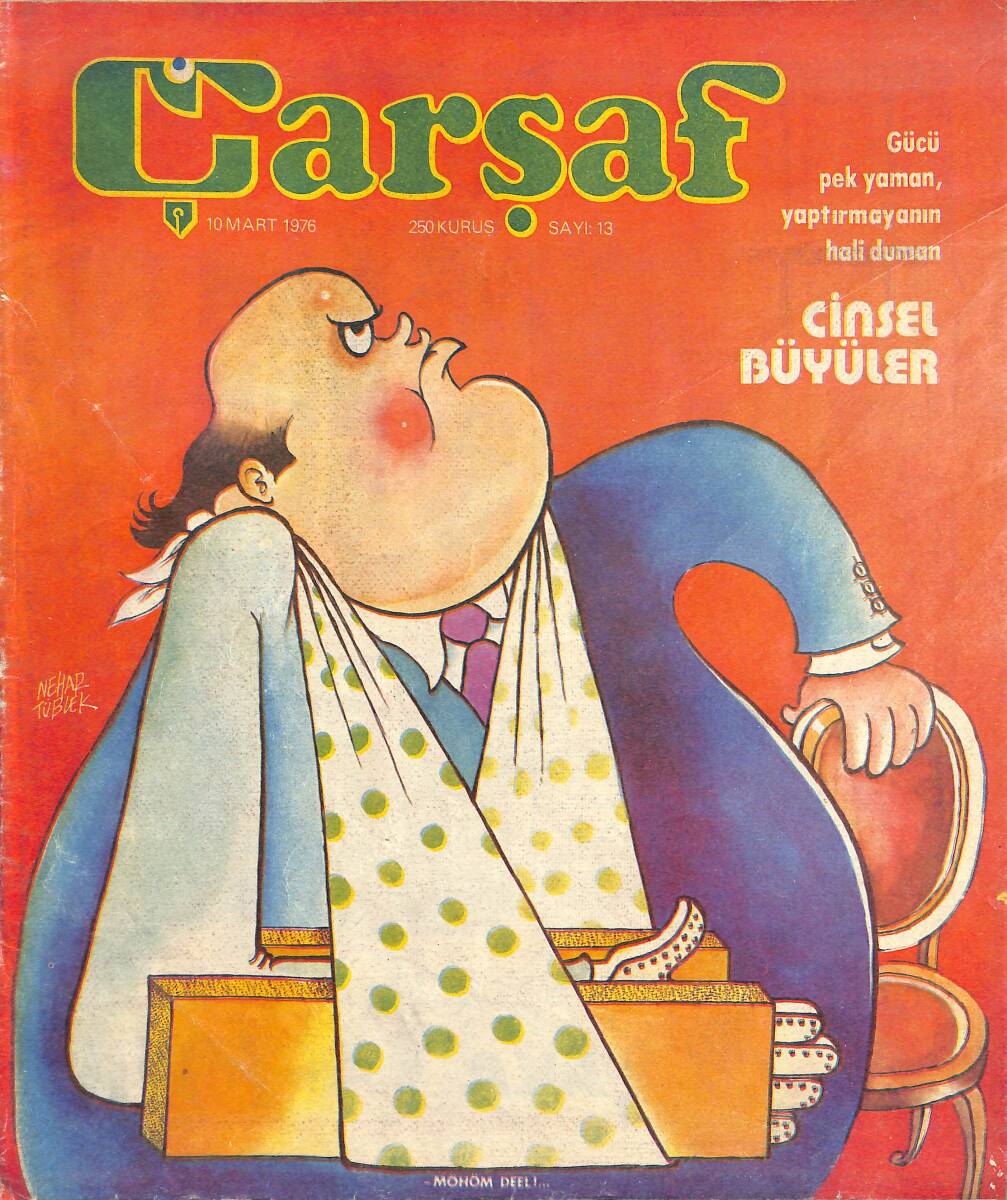 Çarşaf Mizah Dergisi Sayı 13 / 10 Mart 1976 NDR91484 - 1