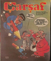 Çarşaf Mizah Dergisi Sayı10 9 Mart 1988 NDR20813 - Gökçekoleksiyon