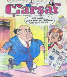 Çarşaf Mizah Dergisi Sayı12 14 Mart 1979 NDR22429 - Gökçekoleksiyon