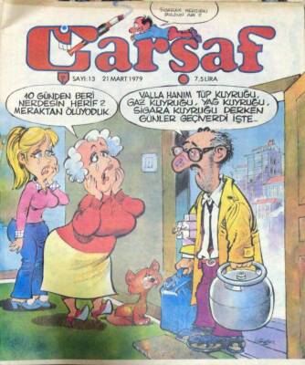Çarşaf Mizah Dergisi Sayı13 21 Mart 1979 NDR22434 - 1