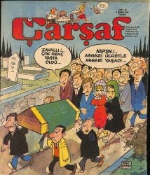 Çarşaf Mizah Dergisi Sayı14 1 Nisan 1981 NDR20640 - Gökçekoleksiyon