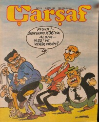 Çarşaf Mizah Dergisi Sayı14 5 Nisan 1989 NDR20772 - Gökçekoleksiyon