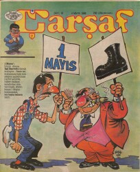 Çarşaf Mizah Dergisi Sayı18 4 Mayıs 1988 NDR20806 - Gökçekoleksiyon