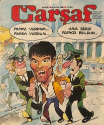 Çarşaf Mizah Dergisi Sayı21 20 Mayıs 1981 NDR20644 - Gökçekoleksiyon