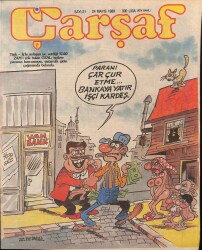 Çarşaf Mizah Dergisi Sayı21 24 Mayıs 1989 NDR20766 - Gökçekoleksiyon