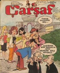 Çarşaf Mizah Dergisi Sayı23 3 Haziran 1981 NDR20645 - Gökçekoleksiyon
