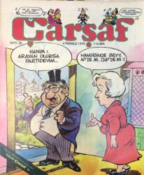 Çarşaf Mizah Dergisi Sayı28 4 Temmuz 1979 NDR22439 - Gökçekoleksiyon