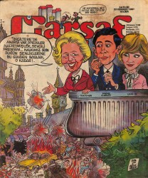 Çarşaf Mizah Dergisi Sayı30 22 Temmuz 1981 NDR20651 - Gökçekoleksiyon