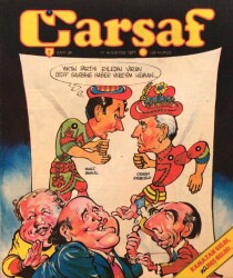 Çarşaf Mizah Dergisi Sayı34 17 Ağustos 1977 NDR20837 - Gökçekoleksiyon