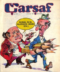 Çarşaf Mizah Dergisi Sayı39 21 Eylül 1977 NDR21391 - Gökçekoleksiyon