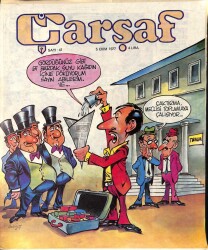 Çarşaf Mizah Dergisi Sayı41 5 Ekim 1977 NDR21392 - Gökçekoleksiyon