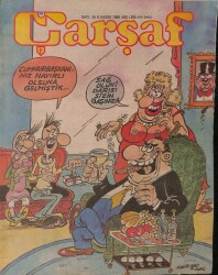 Çarşaf Mizah Dergisi Sayı45 8 Kasım 1989 NDR20751 - Gökçekoleksiyon