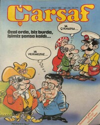 Çarşaf Mizah Dergisi Sayı51 21 Aralık 1988 NDR20781 - Gökçekoleksiyon