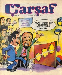 Çarşaf Mizah Dergisi Sayı52 21 Aralık 1977 NDR21413 - Gökçekoleksiyon