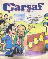Çarşaf Mizah Dergisi Sayı52 21 Aralık 1977 NDR22423 - Gökçekoleksiyon