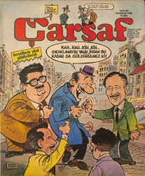 Çarşaf Mizah Dergisi Sayı52 24 Aralık 1980 NDR20669 - Gökçekoleksiyon