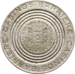 Casino Barrière de Cannes 50 Cents Jetonu JTF376 - 2