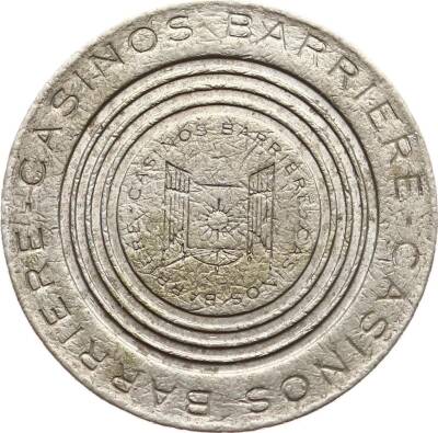 Casino Barrière de Cannes 50 Cents Jetonu JTF376 - 2