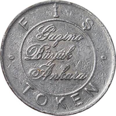 Casino Büyük Ankara Fiş Tek Trans Jetonu JTF377 - 2