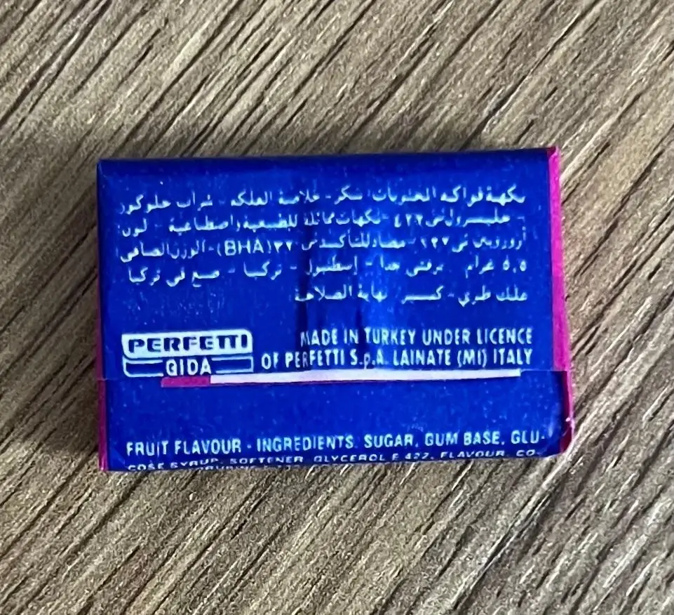 Casper Bubble Gum 1990s Dövmeli Sakız #SKZ2174 - 3