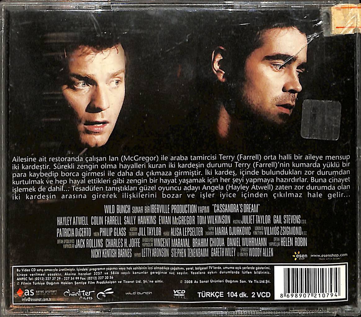 Cassandra'nın Rüyası - Cassandra's Dream VCD Film (10/7.5) VCD26146 - 2