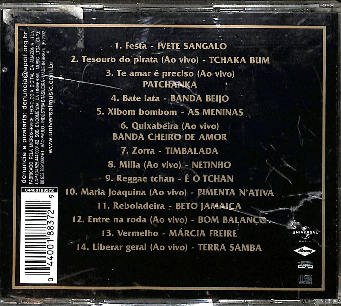 Cassia Eller - Axe Bahia Gold CD (İkinci El) CD5560 - 2