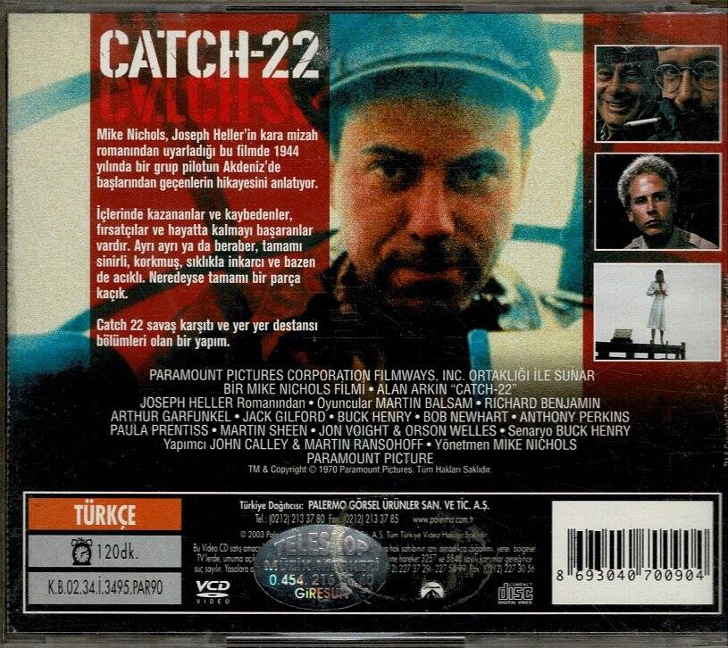 Catch-22 VCD Film VCD9892 - 2