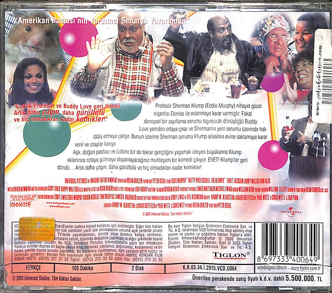 Çatlak Profesör 2 VCD Film (İkinci El - 10/7) VCD26395 - 2