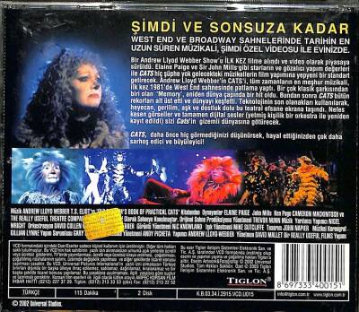 Cats Dünyanın En Sevilen Müzikali Hatırası Sonsuza VCD (108.5) VCD23203 - 4