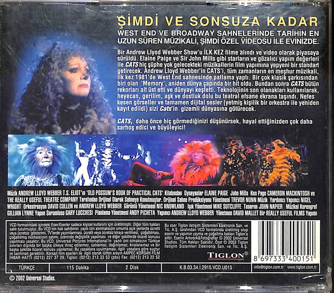 Cats VCD Film (İkinci El - 10/7.5) VCD26626 - 2