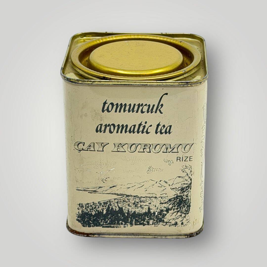 Çay Kurumu (Rize) Tomurcuk Teneke Çay Kutusu - 100 gr Dolu Kutu / Fiatı : 40 TL AOB5066 - 2