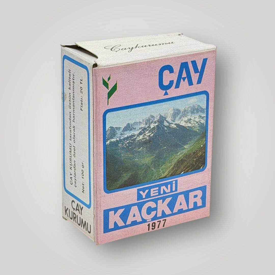 Çay Kurumu (Rize) Yeni Kaçkar 1977 Çay - 100 gr Dolu Paket / Fiatı : 20 TL AOB5067 - 4