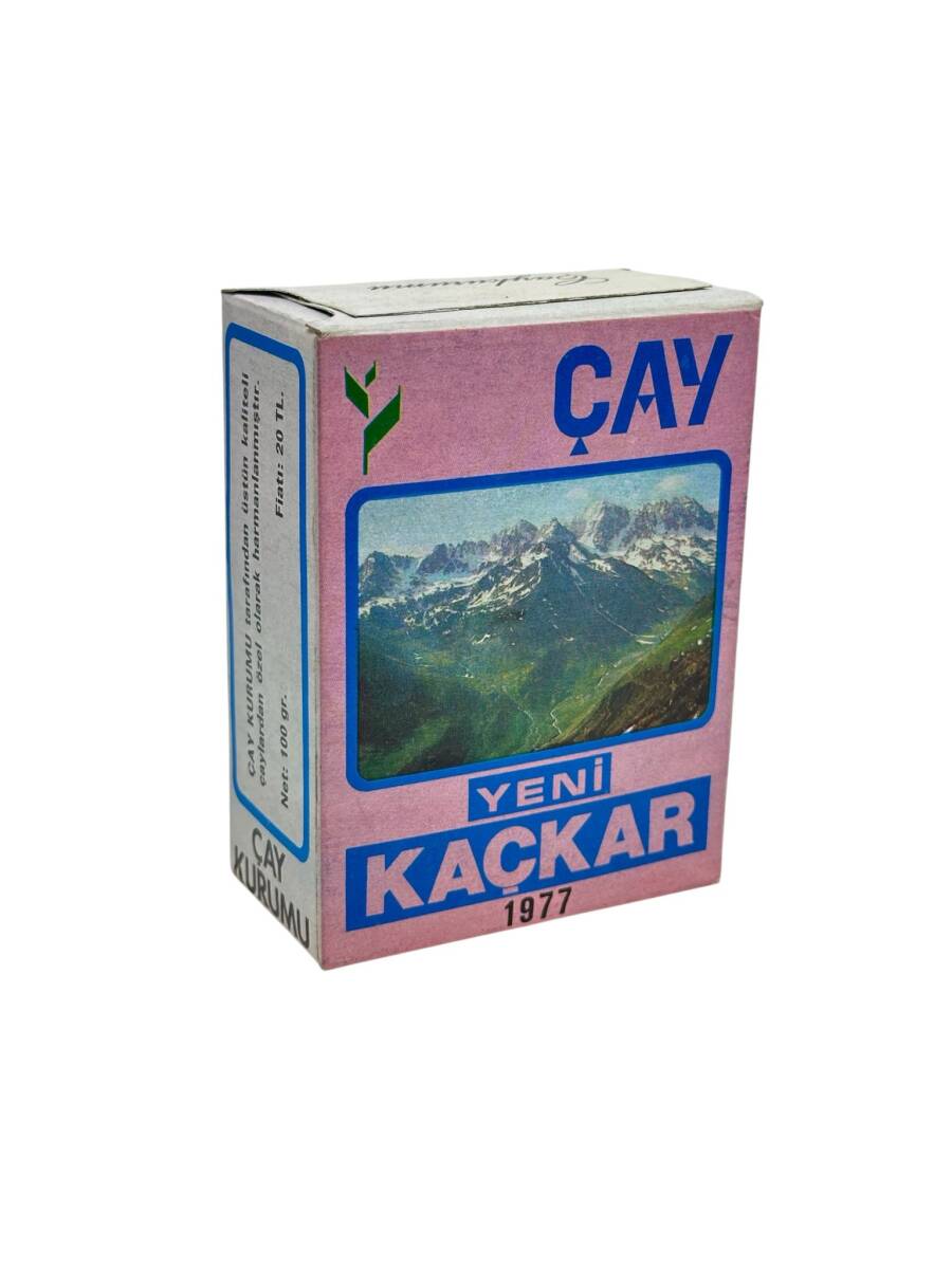 Çay Kurumu Yeni Kaçkar 1977 Çay - 100 gr Dolu Paket / Fiatı : 20 TL AOB4494 - 4