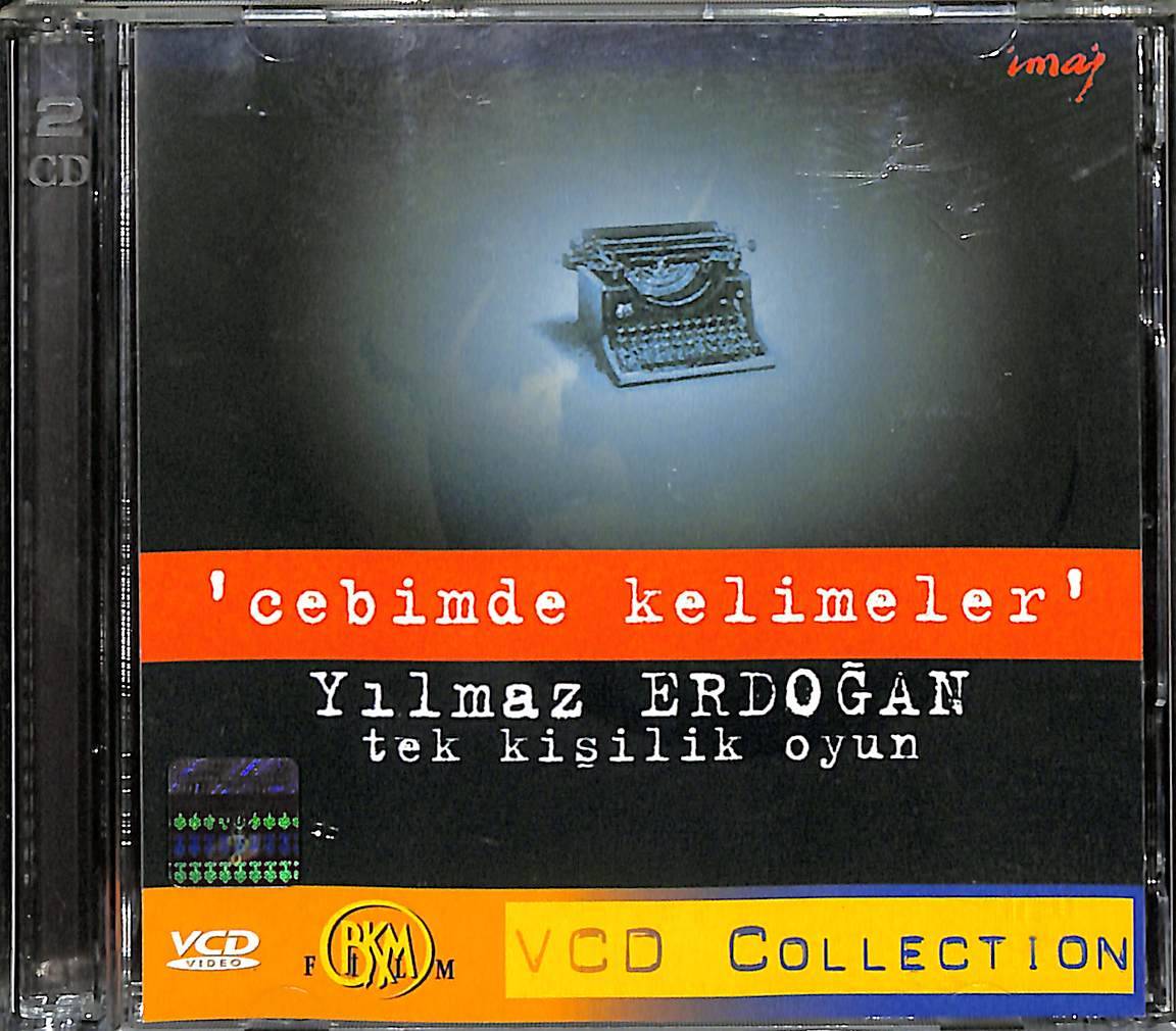 Cebimde Kelimeler (1995) Orjinal VCD Film ' Yılmaz Erdoğan Tek Kişilik Oyun ' VCD28231 - 1