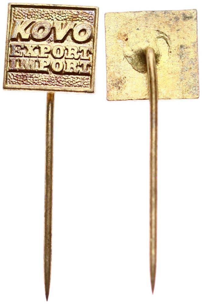 Çek Cumhuriyeti Kovo (Metal İşleme Dış Ticaret Birliği)Rozet RZT1668 - 1