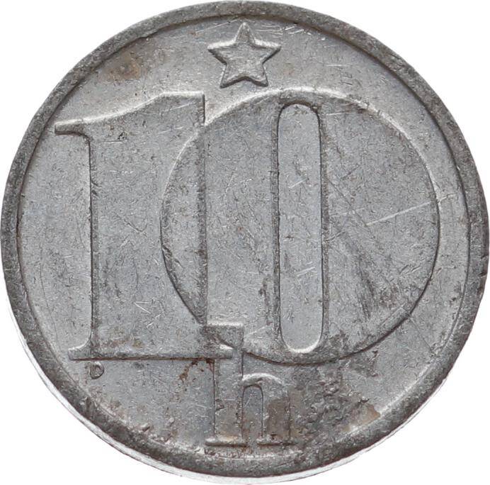 Çekoslovakya 10 Haleru 1986 ÇÇT YMP11128 - 2
