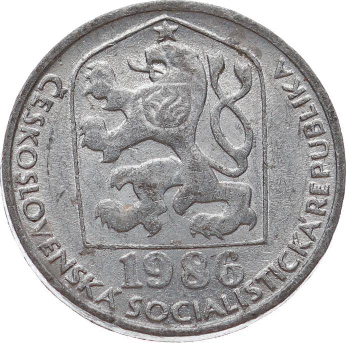 Çekoslovakya 10 Haleru 1986 ÇÇT YMP11128 - 3