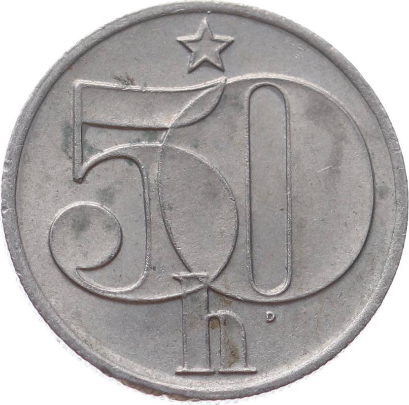 Çekoslovakya 50 Haleru 1987 ÇT YMP11027 - 1