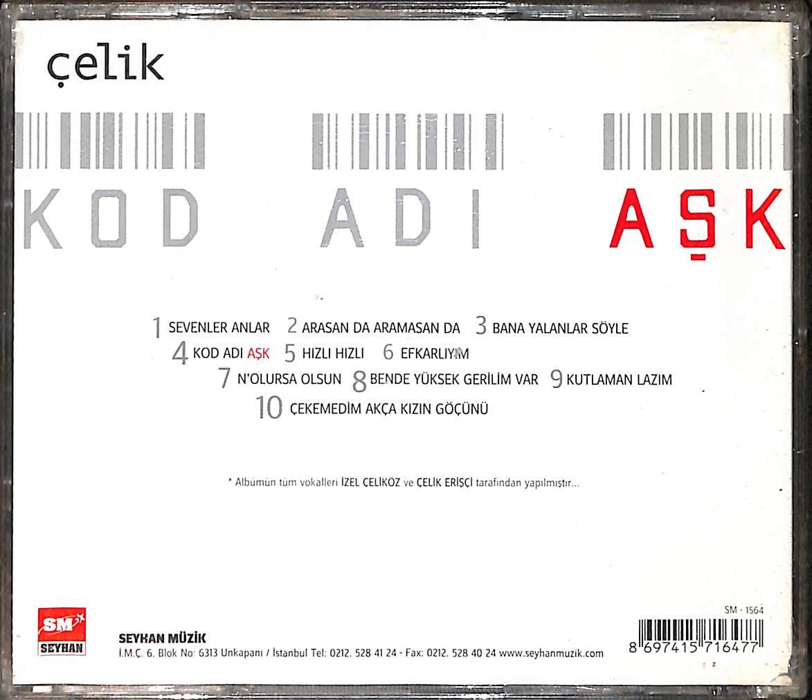Çelik - Kod Adı Aşk CD (Sıfır) CD3790 - 2