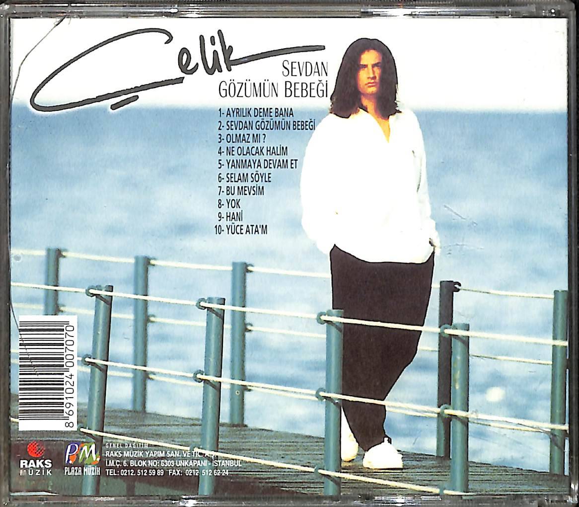 Çelik - Sevdan Gözümün Bebeği CD (İkinci El) CD5458 - 2