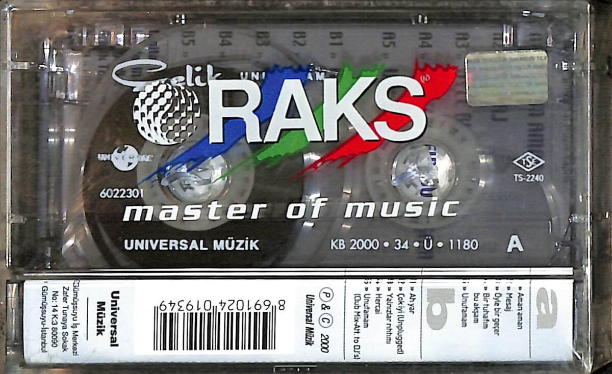 Çelik – Unutamam Kaset (Sıfır Kaset) KST28777 - 2