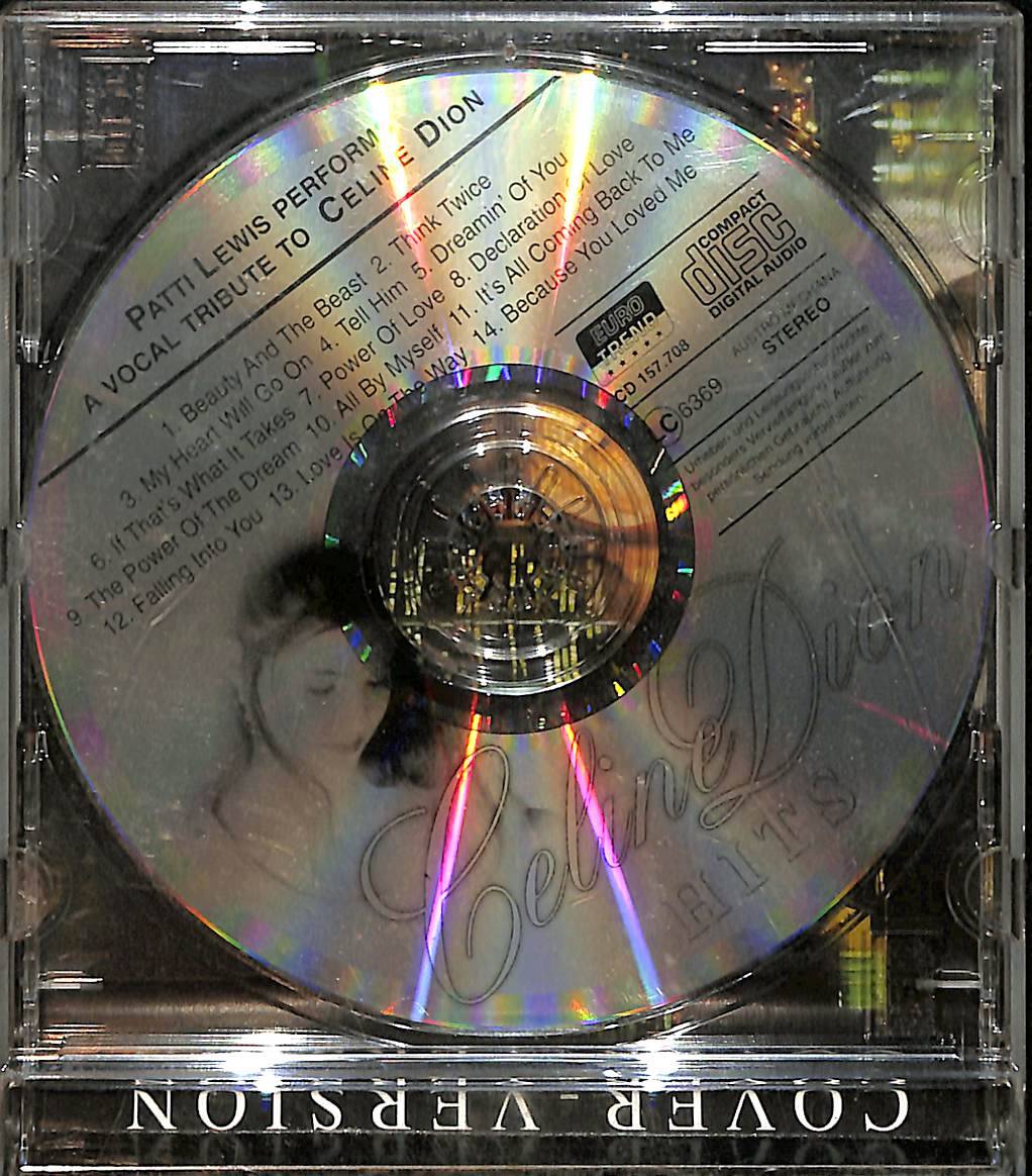 Celine Dion Hits - Patti Lewis Performs a Vocal Tribute to Celine Dion CD (İkinci El) CD5104 - 1